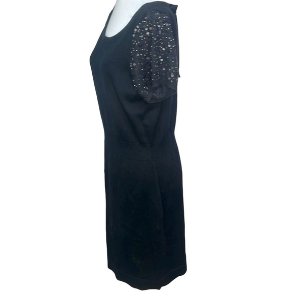 Loft Beaded Shoulders Sweater Dress - Picture 4 of 7